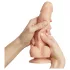 Strap-on-me M - dvoslojni dildo sa vakuumskom bazom (prirodna boja)