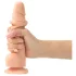 Strap-on-me M - dvoslojni dildo sa vakuumskom bazom (prirodna boja)