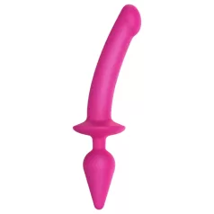 Strap-on-me Switch Semi-Realistic XXL - 2u1 dildo (roze)
