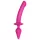 Strap-on-me Switch Semi-Realistic XXL - 2u1 dildo (roze)