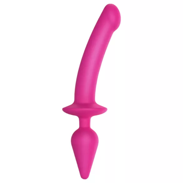 Strap-on-me Switch Semi-Realistic XXL - 2u1 dildo (roze)