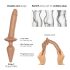 Strap-on-me Swith Realistic L - 2u1 silikonski dildo (natur)
