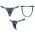 Strap-on-me - pojasni dodatak za dildo - XS-XXL (plavo)