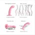 Strap-on-me M - vodootporni, pulsirajući G-tačka vibrator (roze)