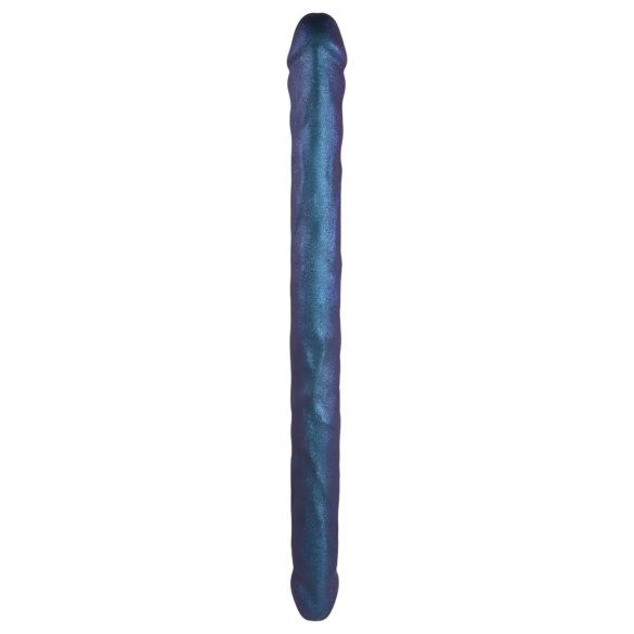 Strap-on-me - dupli dildo (metalno plava)