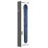 Strap-on-me - dupli dildo (metalno plava)