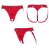 Strap-on-me - donje rublje za pripremu dilda - XS-XXL (crvena)