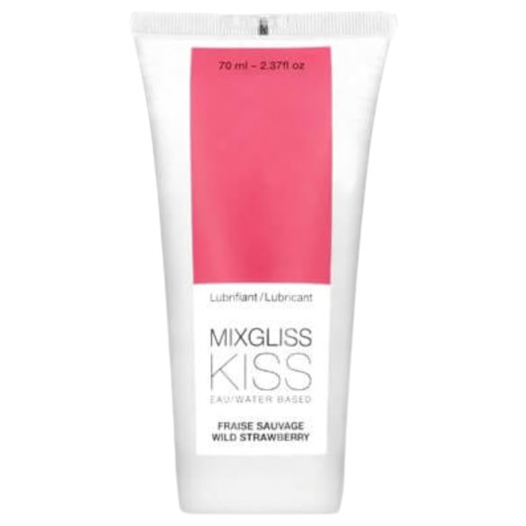Mixgliss Poljubac Divlji - lubrikant na bazi vode - jagoda (70ml)