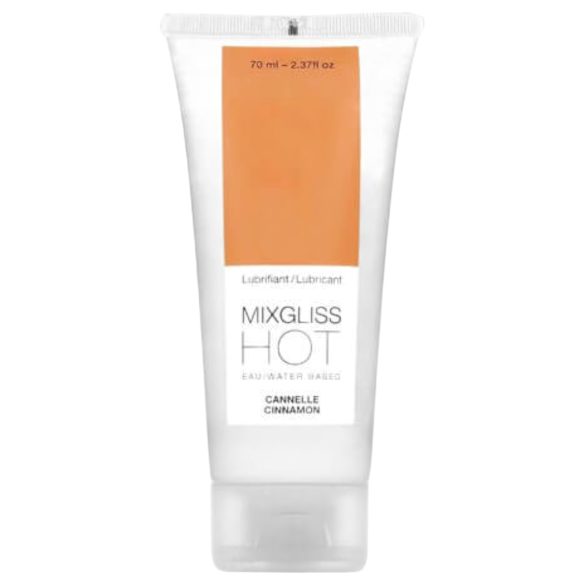 Mixgliss Hot - grejni lubrikant na bazi vode - cimet (70ml)
