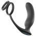 Love to Love - vibrator za prostatu sa prstenom (crna)