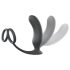 Love to Love - vibrator za prostatu sa prstenom (crna)