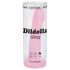 Dildolls Glitzy - Silikonski dildo sa vakumom (roze)