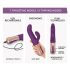 Love to Love Sassy Bunny - punjivi jarkoljivi vibrator (ljubičasti)
