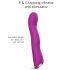 Love to Love Swap - punjivi G-tačka vibrator (ljubičasti)