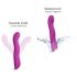 Love to Love Swap - punjivi G-tačka vibrator (ljubičasti)