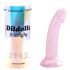 Dildolls Starlight - zvjezdasti dildo s vakum podlogom (roze)