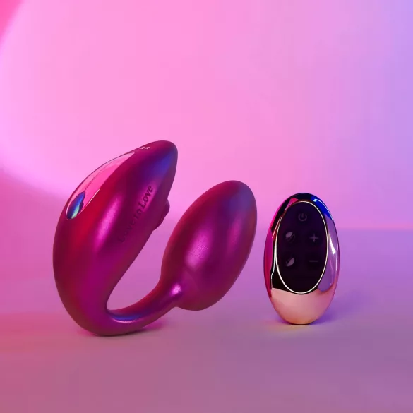 Wonderlover G-tačka vibrator, metalik pink