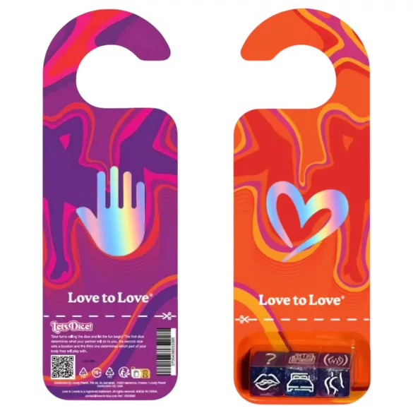 Love to Love - set kockica za seks (3 kom)
