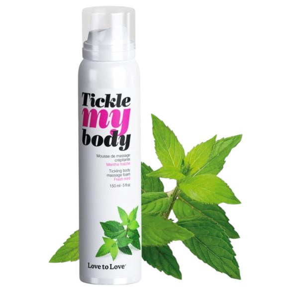 Golicanje tela - pena za masažu s mentom (150ml)