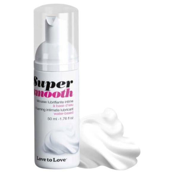 Love to Love Super Smooth - водена пена за подмазивање (50ml)