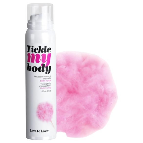 Golicanje tela - masažna penušava vata (150ml)