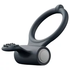 Dorcel Power Clit - vibrirajući prsten za penis (crna boja)