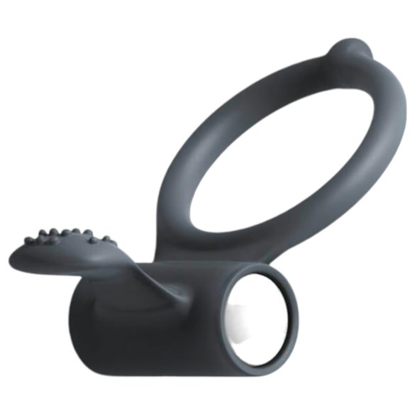 Dorcel Power Clit - vibrirajući crni prsten za penis