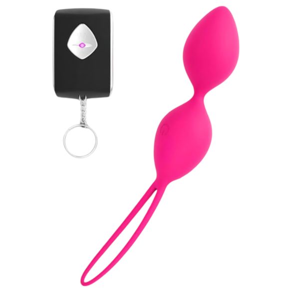 Dorcel Divine kugle - vibrirajuće gejša kuglice (ružičaste)