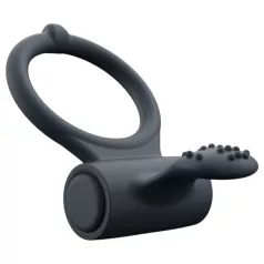   Dorcel Power Clit Plus - акумулаторска вибрациона крушка за пенис (црна)