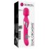 Dorcel Dual Orgasms - punjivi 2 u 1 masažer vibrator (roze)