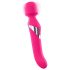 Dorcel Dual Orgasms - punjivi 2 u 1 masažer vibrator (roze)