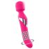 Dorcel Dual Orgasms - punjivi 2 u 1 masažer vibrator (roze)