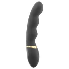   Dorcel Too Much 2.0 - punjivi vibrator sa 3 motora (crno-zlatni)