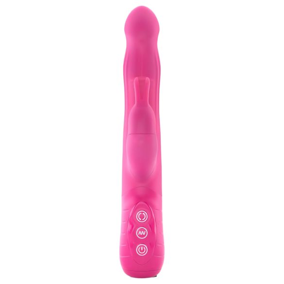 Dorcel Baby Rabbit 2.0 - akumulatorski vibrator sa dodatkom za klitoris (roze)