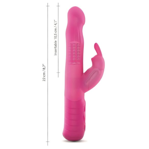 Dorcel Baby Rabbit 2.0 - akumulatorski vibrator sa dodatkom za klitoris (roze)
