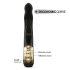 Dorcel Baby Rabbit 2.0 - vibrator sa klitoralnim dodacima (crno-zlatni)