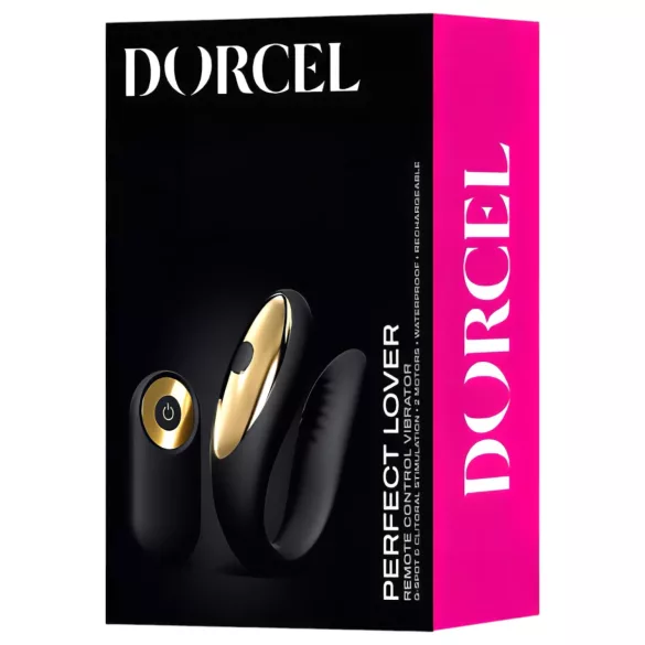 Dorcel savršeni ljubavnik - akumulatorski par-vibrator (crni)