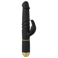   Dorcel Furious Rabbit 2.0 - crni vibrirajući zeko sa klitoralnim stimulatorom