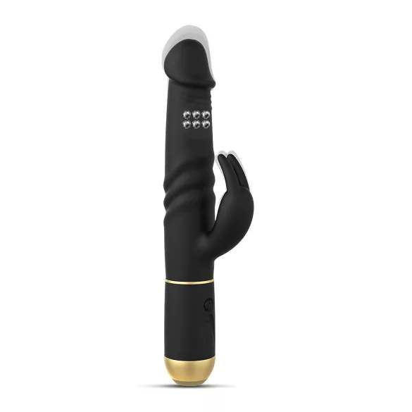 Dorcel Furious Rabbit 2.0 - crni vibrirajući zeko sa klitoralnim stimulatorom