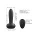 Dorcel Duboki Potisak - crni vibrator