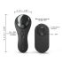 Dorcel Diskreti Vibe+ - Bežični klitoralni vibrator na punjenje (crni)