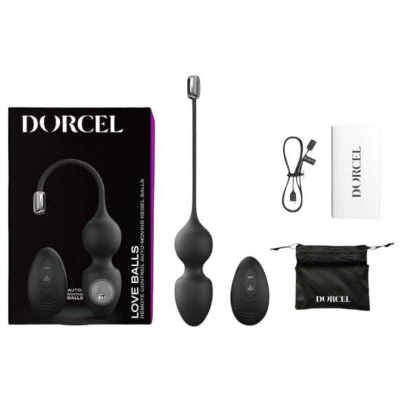 Dorcel Ljubavne Kuglice - magnetni duo kuglica (crne)
