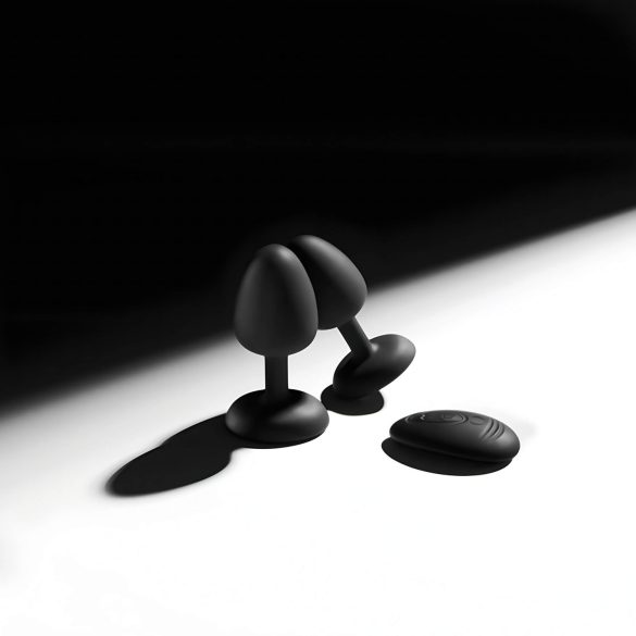 Dorcel - kuglični analni vibrator s daljinskim upravljačem M - (crni)