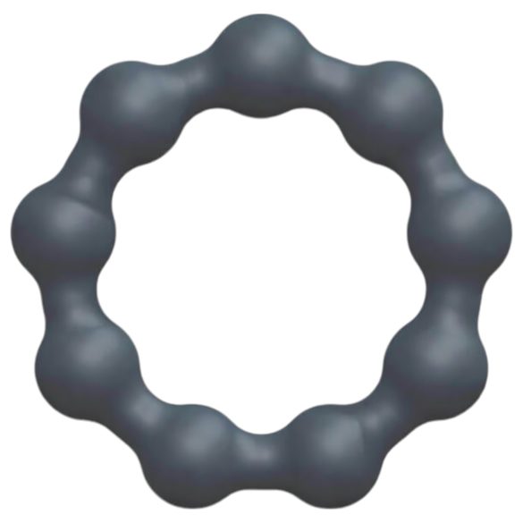 Dorcel Maximize - Silikonski prsten za penis sa kuglicama (sivo)