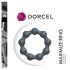 Dorcel Maximize - Silikonski prsten za penis sa kuglicama (sivo)