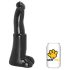 AnimHole Bull - dildo u obliku bikovog penisa - 25 cm (crno)