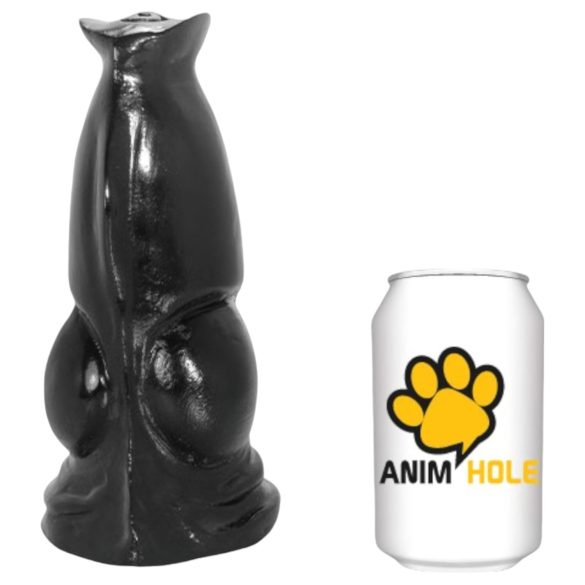 AnimHole Wolf - Dildo u obliku vuka - 21cm (crna)