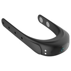   Funny Me - Punjivi podesivi vibracioni prsten za penis (crna)