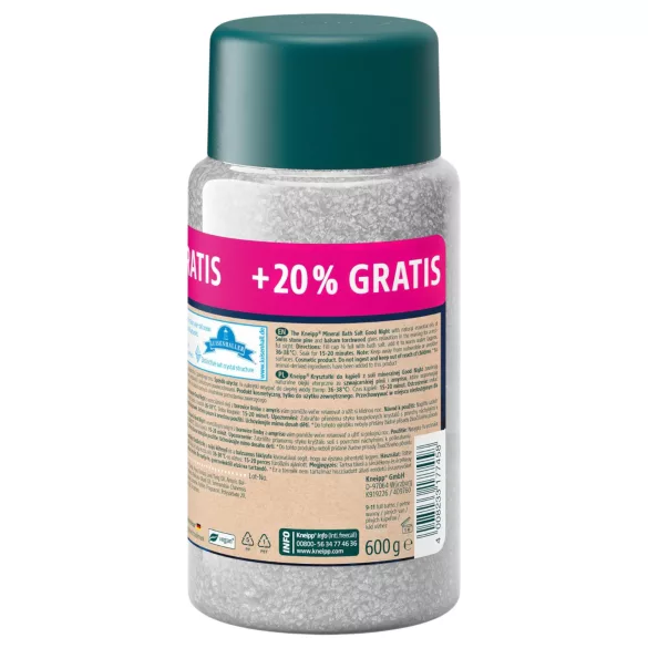 Kneipp Good Night премијална минерална со за купање (600 g)