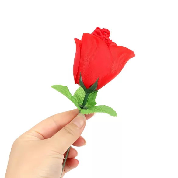 Panty Rose - Gaćice skrivene u ruži - crvene (S-L)